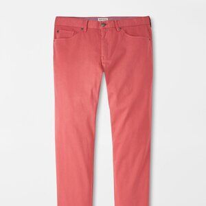 Peter Millar 36X34 Ultimate Sateen Soft Cotton Stretch 5 Pocket Pants $170